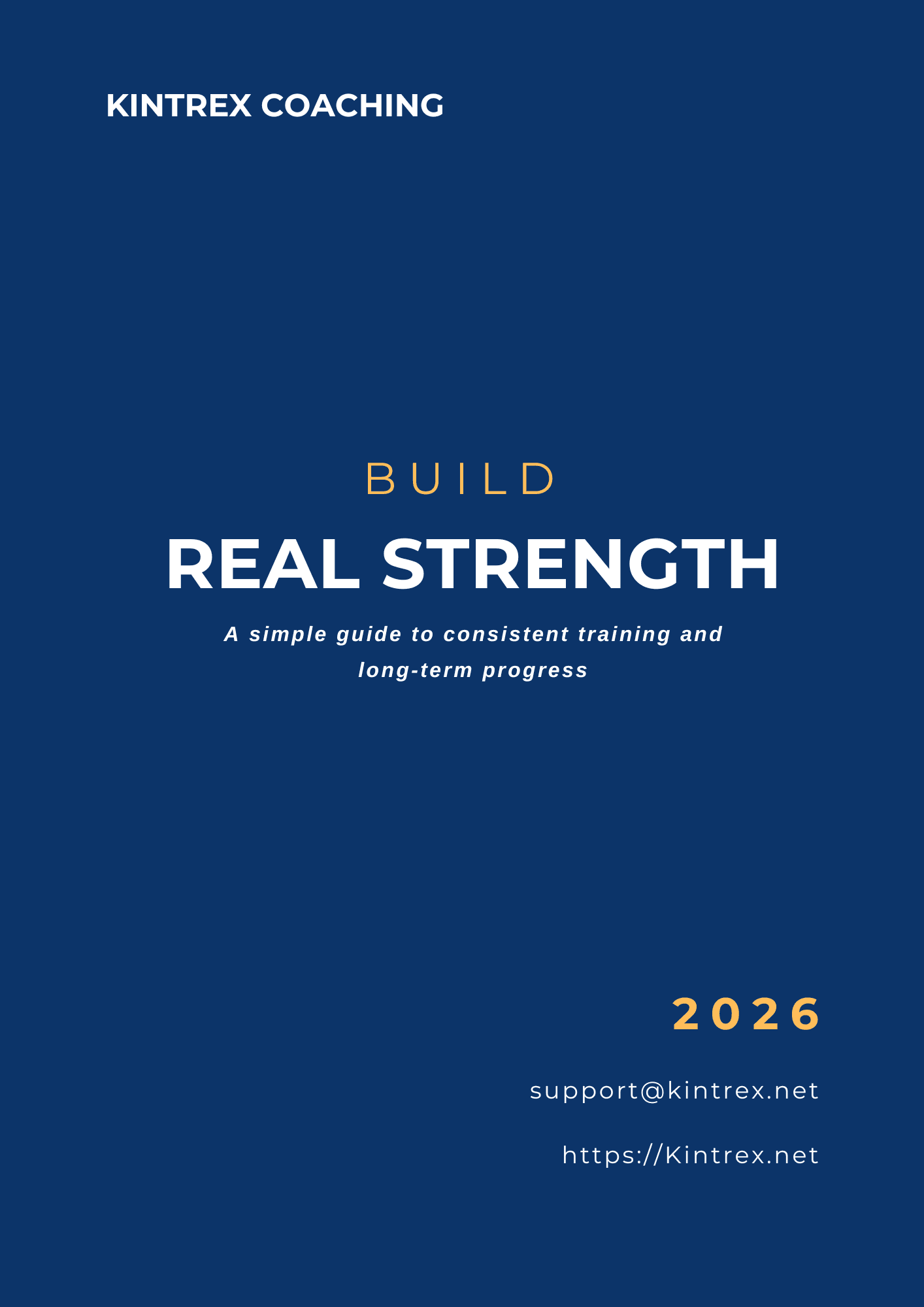 Build Real Strength cover