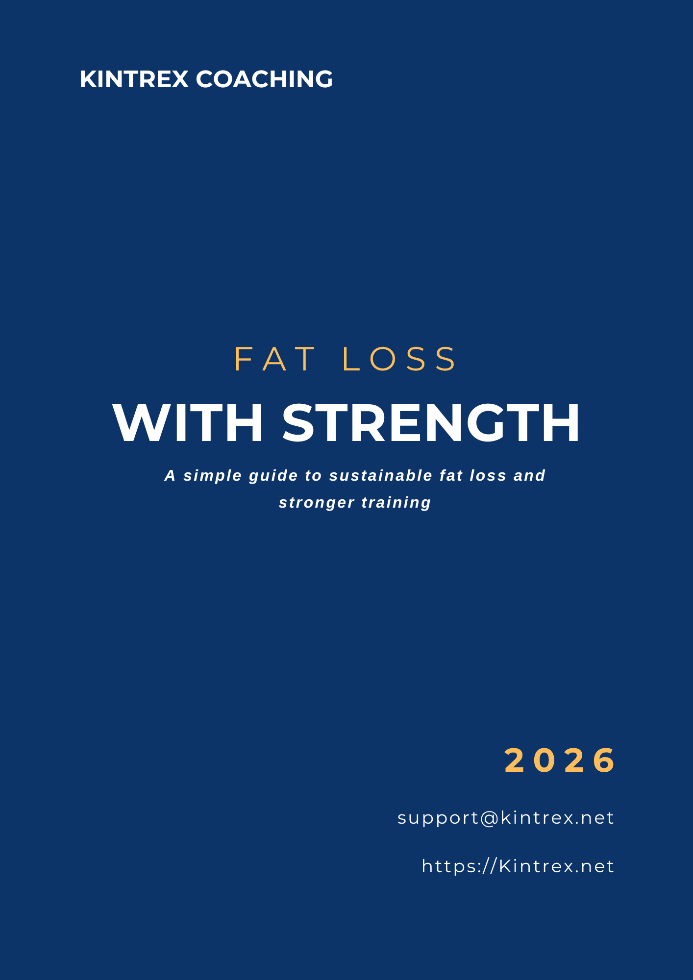 Fat Loss With Strength Training cover